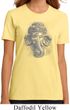 Ladies Yoga Shirt 3D Ganesha Lights Organic Tee T-Shirt