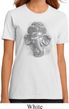Ladies Yoga Shirt 3D Ganesha Lights Organic Tee T-Shirt