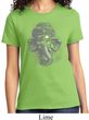 Ladies Yoga Shirt 3D Ganesha Lights Tee T-Shirt