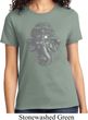 Ladies Yoga Shirt 3D Ganesha Lights Tee T-Shirt