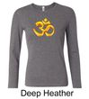 Ladies Yoga Shirt 3D OM Long Sleeve Tee T-Shirt