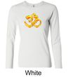 Ladies Yoga Shirt 3D OM Long Sleeve Tee T-Shirt