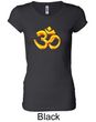 Ladies Yoga Shirt 3D OM Longer Length Tee T-Shirt