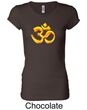 Ladies Yoga Shirt 3D OM Longer Length Tee T-Shirt