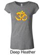Ladies Yoga Shirt 3D OM Longer Length Tee T-Shirt