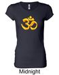 Ladies Yoga Shirt 3D OM Longer Length Tee T-Shirt