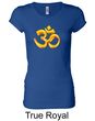 Ladies Yoga Shirt 3D OM Longer Length Tee T-Shirt
