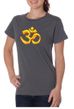 Ladies Yoga Shirt 3D OM Organic Tee T-Shirt