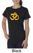 Ladies Yoga Shirt 3D OM Organic Tee T-Shirt