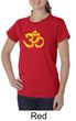 Ladies Yoga Shirt 3D OM Organic Tee T-Shirt