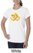 Ladies Yoga Shirt 3D OM Organic Tee T-Shirt