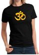 Ladies Yoga Shirt 3D OM Tee T-Shirt