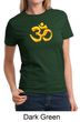 Ladies Yoga Shirt 3D OM Tee T-Shirt