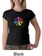 Ladies Yoga Shirt 7 Chakra Circle Crewneck Tee T-Shirt