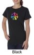 Ladies Yoga Shirt 7 Chakra Circle Organic Tee T-Shirt