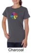 Ladies Yoga Shirt 7 Chakra Circle Organic Tee T-Shirt