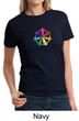 Ladies Yoga Shirt 7 Chakra Circle Tee T-Shirt