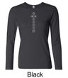Ladies Yoga Shirt 7 Chakras Meditation Long Sleeve Shirt