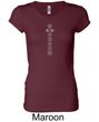 Ladies Yoga Shirt 7 Chakras Meditation Longer Length T-shirt