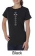 Ladies Yoga Shirt 7 Chakras Meditation Organic T-shirt