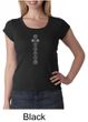 Ladies Yoga Shirt 7 Chakras Meditation Scoop Neck Shirt
