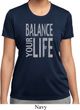 Ladies Yoga Shirt Balance Your Life Moisture Wicking Tee T-Shirt