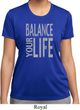 Ladies Yoga Shirt Balance Your Life Moisture Wicking Tee T-Shirt