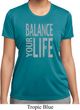 Ladies Yoga Shirt Balance Your Life Moisture Wicking Tee T-Shirt