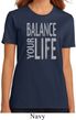 Ladies Yoga Shirt Balance Your Life Organic Tee T-Shirt