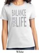Ladies Yoga Shirt Balance Your Life Tee T-Shirt