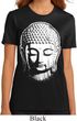 Ladies Yoga Shirt Big Buddha Head Organic Tee T-Shirt
