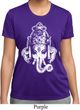 Ladies Yoga Shirt BIG Ganesha Head Moisture Wicking Tee T-Shirt