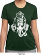 Ladies Yoga Shirt BIG Ganesha Head Moisture Wicking Tee T-Shirt