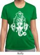 Ladies Yoga Shirt BIG Ganesha Head Moisture Wicking Tee T-Shirt