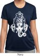 Ladies Yoga Shirt BIG Ganesha Head Moisture Wicking Tee T-Shirt