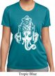 Ladies Yoga Shirt BIG Ganesha Head Moisture Wicking Tee T-Shirt