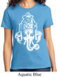 Ladies Yoga Shirt BIG Ganesha Head Tee T-Shirt