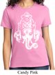Ladies Yoga Shirt BIG Ganesha Head Tee T-Shirt