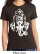 Ladies Yoga Shirt BIG Ganesha Head Tee T-Shirt