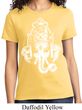 Ladies Yoga Shirt BIG Ganesha Head Tee T-Shirt