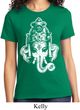Ladies Yoga Shirt BIG Ganesha Head Tee T-Shirt