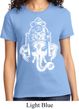 Ladies Yoga Shirt BIG Ganesha Head Tee T-Shirt