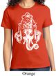 Ladies Yoga Shirt BIG Ganesha Head Tee T-Shirt