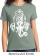 Ladies Yoga Shirt BIG Ganesha Head Tee T-Shirt