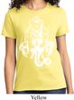Ladies Yoga Shirt BIG Ganesha Head Tee T-Shirt