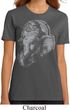 Ladies Yoga Shirt BIG Ganesha Profile Organic Tee T-Shirt