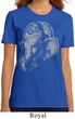 Ladies Yoga Shirt BIG Ganesha Profile Organic Tee T-Shirt