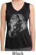 Ladies Yoga Shirt BIG Ganesha Profile Sleeveless Moisture Wicking Tee