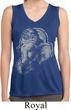 Ladies Yoga Shirt BIG Ganesha Profile Sleeveless Moisture Wicking Tee