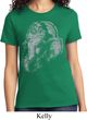 Ladies Yoga Shirt BIG Ganesha Profile Tee T-Shirt